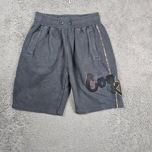Cookies Mens Sweat Shorts Casual Lounge Gray‎ Graphic Logo Athleisure